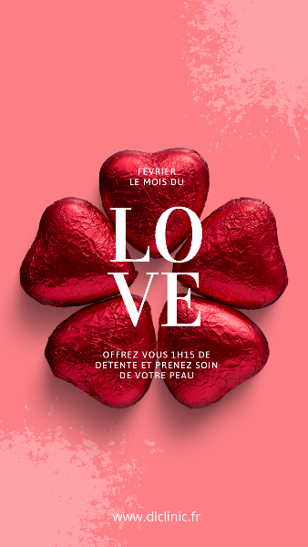 Février, all we need is LOVE ! Booster sa confiance en soi grâce au soin Love!